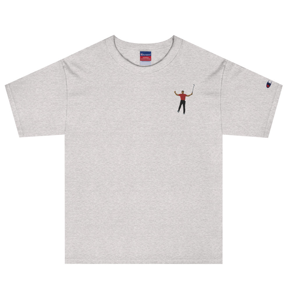 2019 Golfer Paradise Champion T-shirt featuring a classic design in a comfortable fit for casual wear.