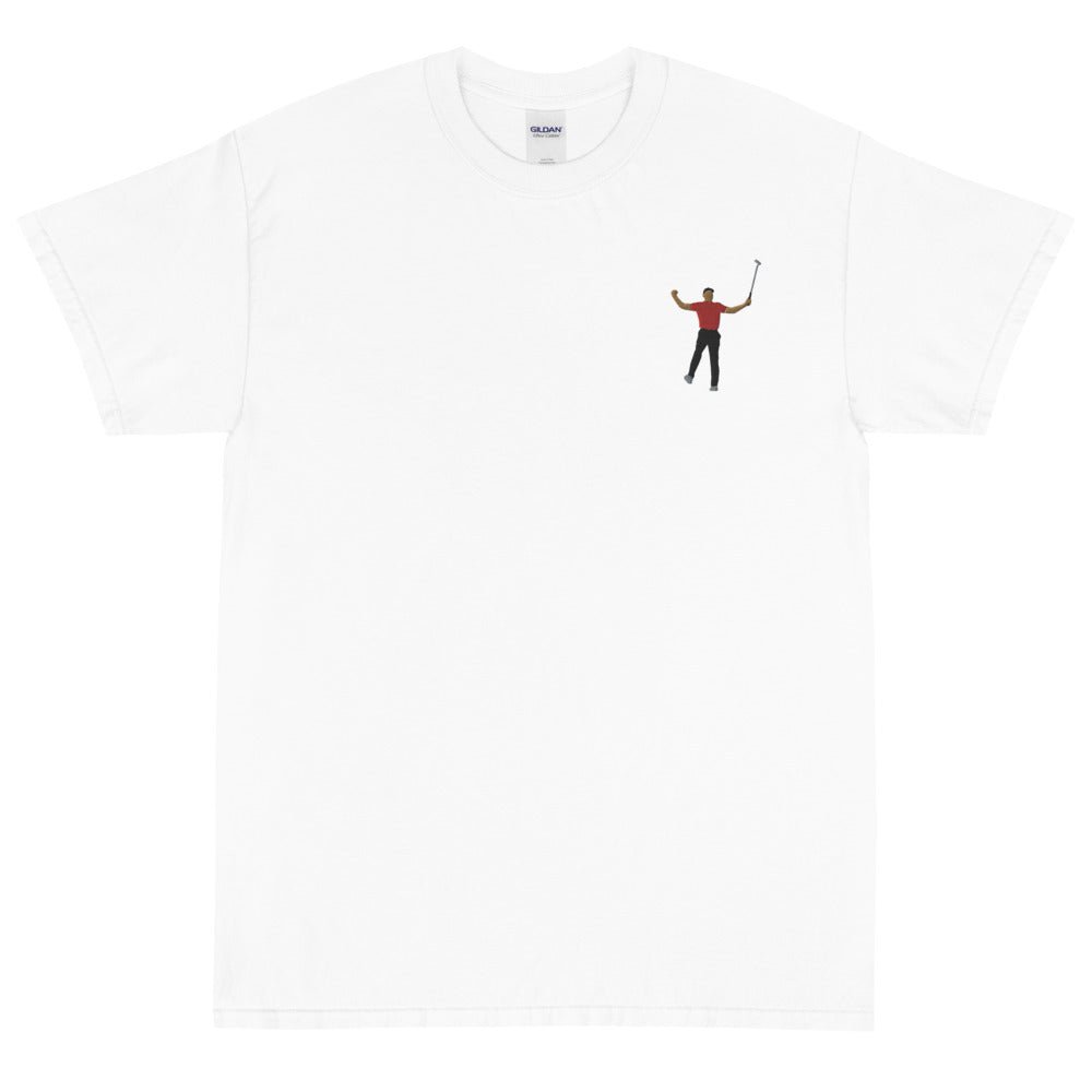 2019 Golfer Paradise short sleeve t-shirt in a casual fit, showcasing a classic design and vibrant color.