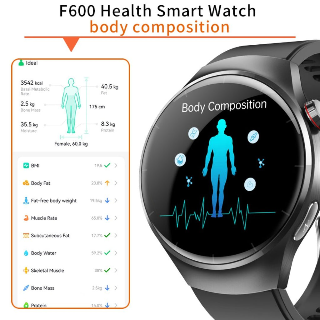2025 New 1.55 - inch Disc Smart Watch Health Tracker Health Manager - APEX