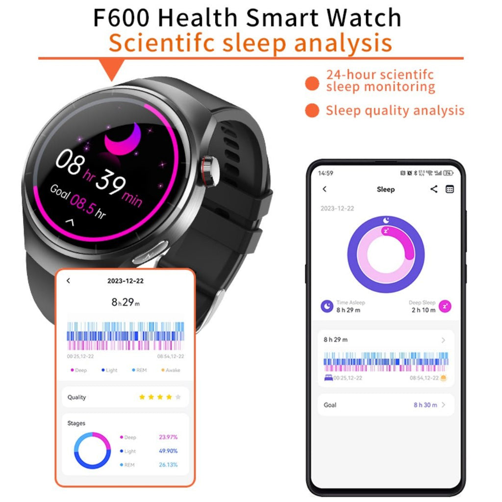 2025 New 1.55 - inch Disc Smart Watch Health Tracker Health Manager - APEX