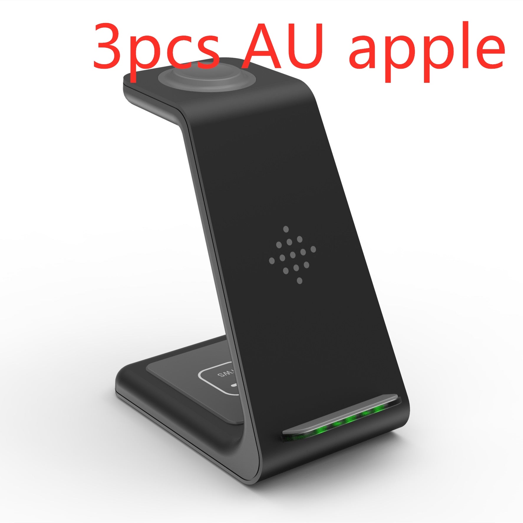 3 In 1 Fast Charging Station Wireless Charger Stand Wireless Quick Charge Dock For Phone Holder - APEX