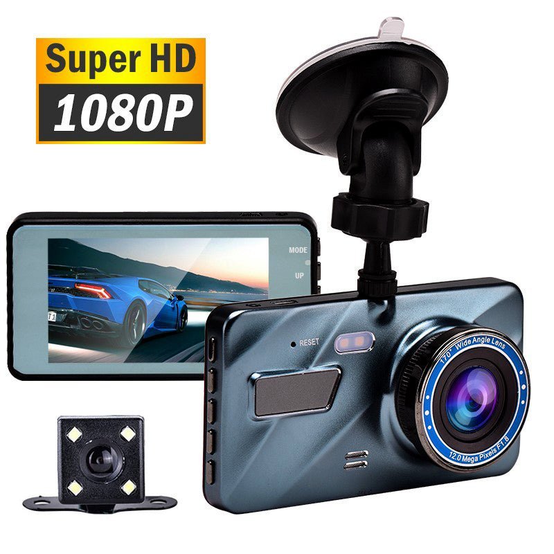 DC-THE CEO 3 in 1 rear view dual camera with full HD night vision for enhanced car safety and recording.