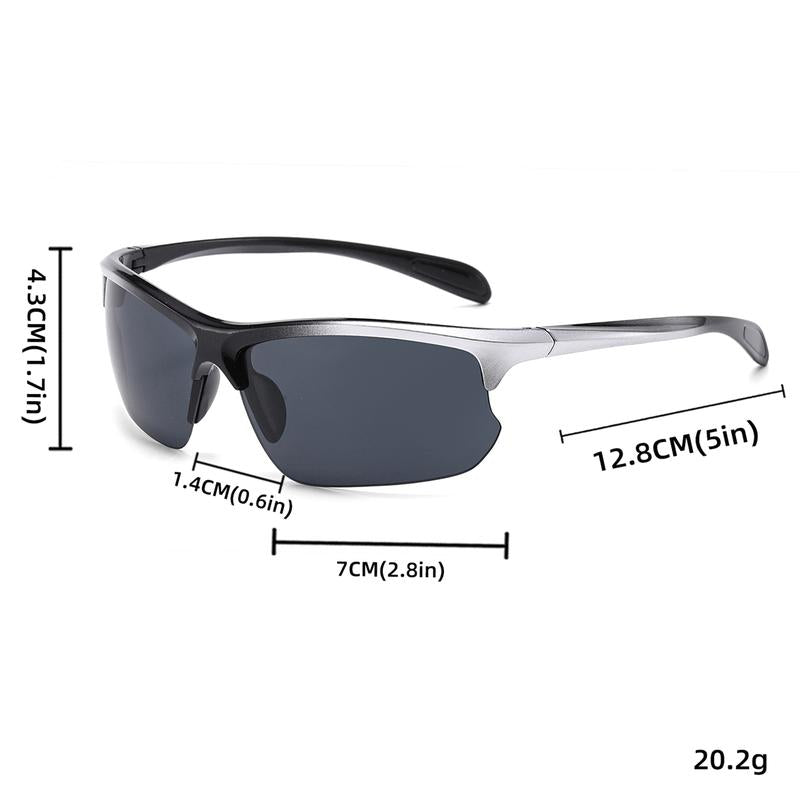 6 Pairs Unisex Lightweight Glasses Ideal for Sports Driving Cycling Fishing Hiking Skiing Leisure Commuting Daily Wear Comfortable Fashion Eyewear for Men Women Holiday Gift Halloween Christmas - APEX