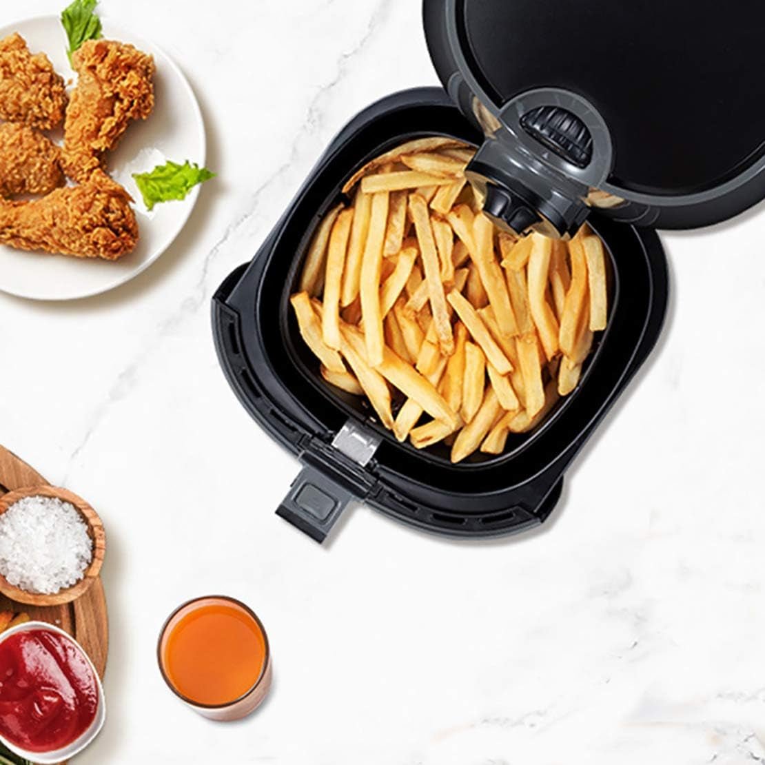 Air Fryer Parchment Paper, 200Pcs Inch Heavy Duty Air Fryer Parchment Paper Liners Uses for Baking Cookies, Cooking, Air Fryer, Grilling - APEX