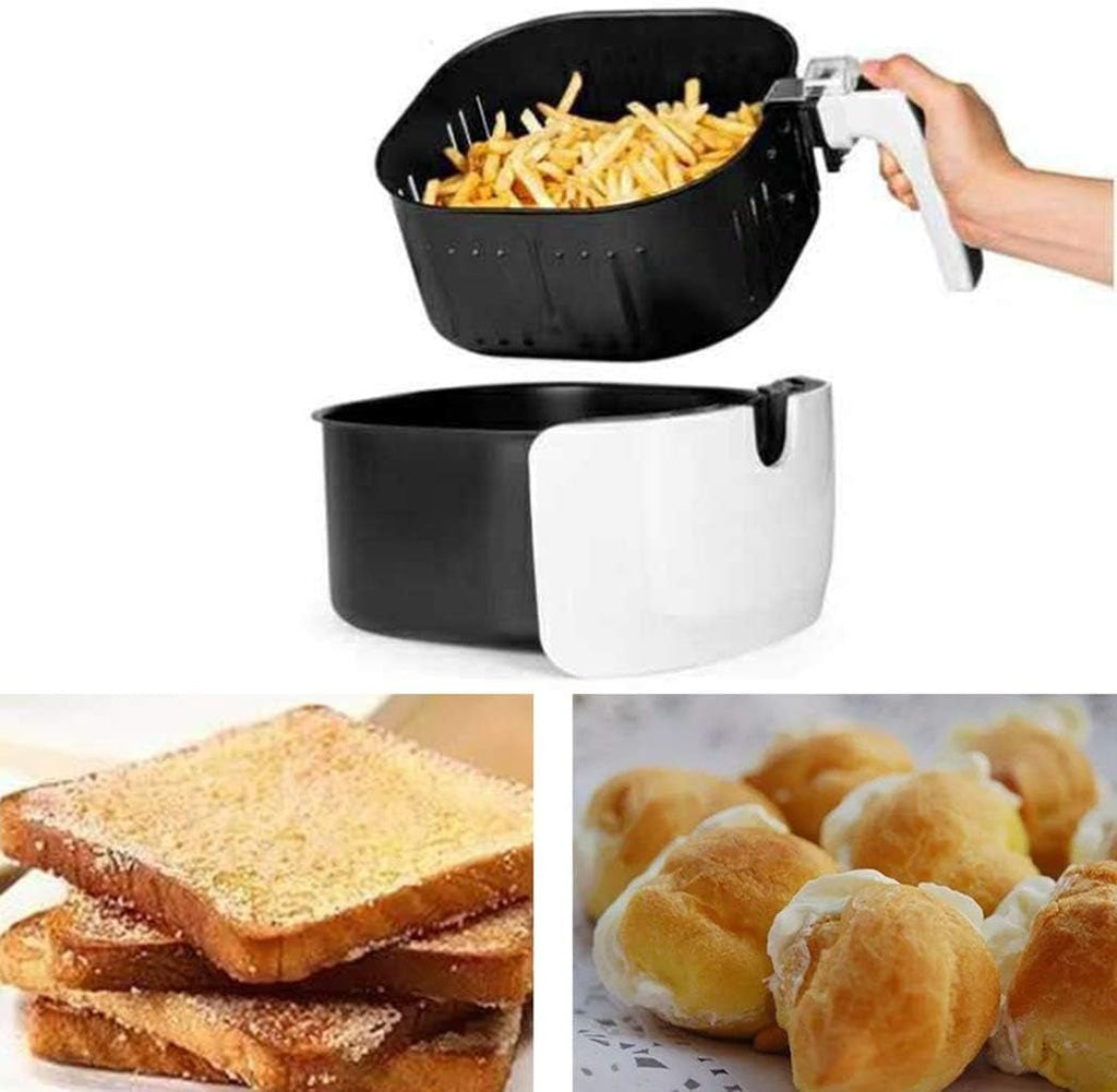 Air Fryer Parchment Paper, 200Pcs Inch Heavy Duty Air Fryer Parchment Paper Liners Uses for Baking Cookies, Cooking, Air Fryer, Grilling - APEX