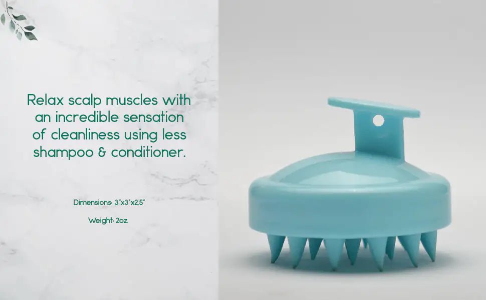 APEX hair scalp massager in vibrant colors with soft silicone bristles for a soothing scalp massage experience.